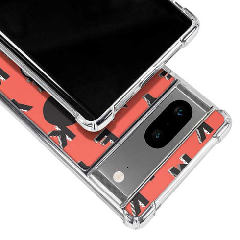 Disney Mickey Mouse Grumpy Face Google Pixel 8a Clear Case